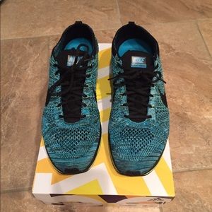 Nike Flyknit Racer Blue Lagoon Men's 10